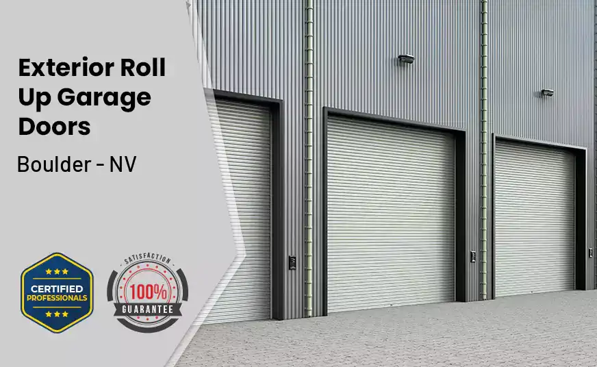 Exterior Roll Up Garage Doors Boulder - NV 