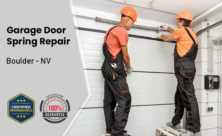 Garage Door Spring Repair Boulder - NV 