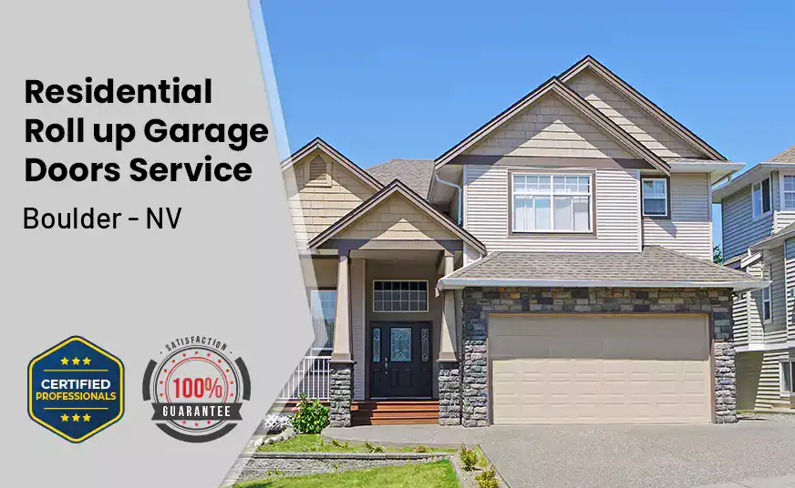 Residential Roll Up Garage Door Boulder - NV 